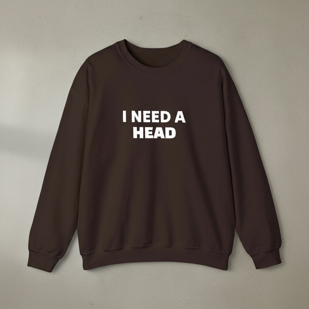 I need a head sweatshirt